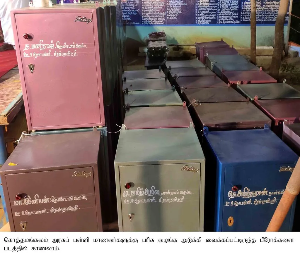 47 students from government elementary school bought bureau